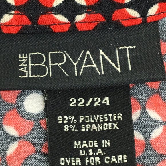 Lane Bryant Long Sleeve V-neck Button Down Blouse Size 22/24 EXCELLENT Condition - Picture 6 of 6